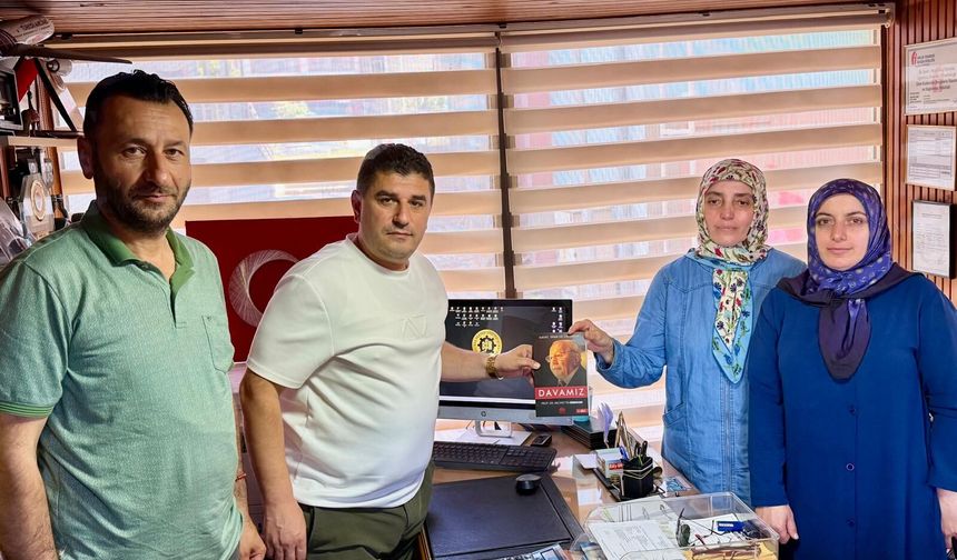 YENİDEN REFAH PARTİSİ KADIN KOLLARI'NDAN BASIN ZİYARETİ