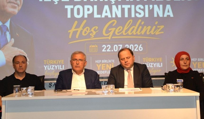 AK PARTİ ŞALPAZARI İLÇE TEMMUZ AYI DANIŞMA MECLİSİ TOPLANTISI GERÇEKLEŞTİRİLDİ