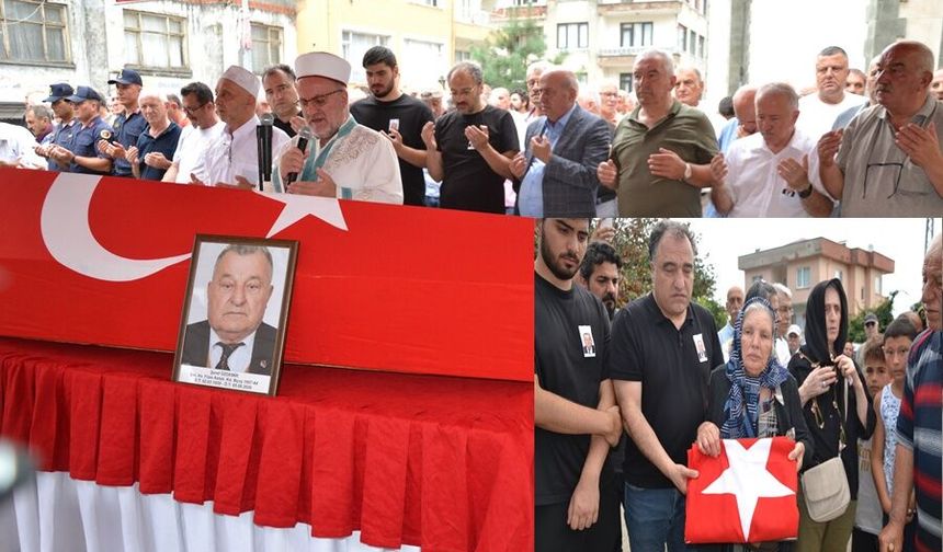 ASKERİ TÖREN İLE UĞURLANDI