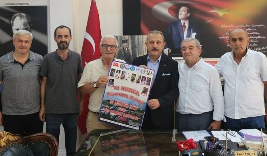 BAŞKAN FUAT KOÇAL'A İZMİŞ ŞENLİĞİ İÇİN ÖZEL DAVET