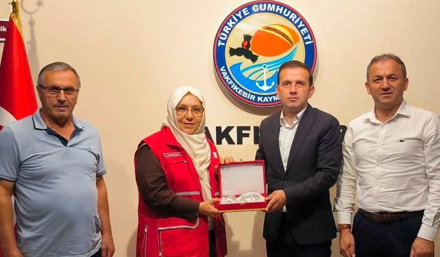 KIZILAY’DAN KAYMAKAM ULUSOY’A ZİYARET