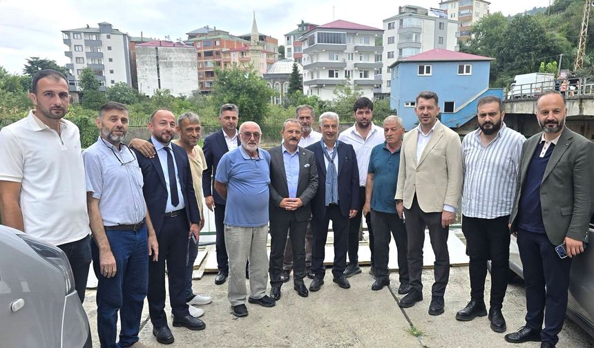 ESNAF VE VATANDAŞLARLA GÖNÜL KÖPRÜSÜ KURULDU