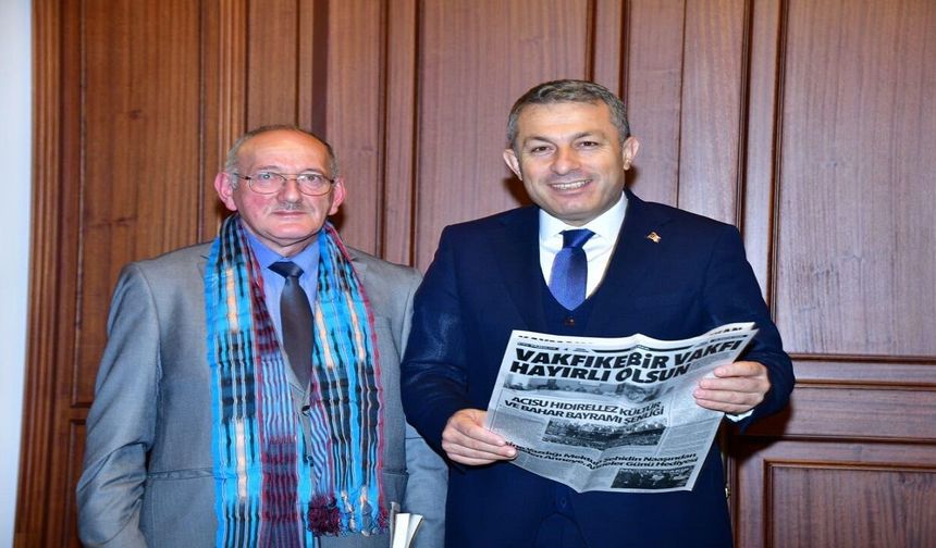 TRABZON VALİSİ ŞAHİN HABERİMİZ & GAZETEMİZİ BEĞEND​​​​​​​İ