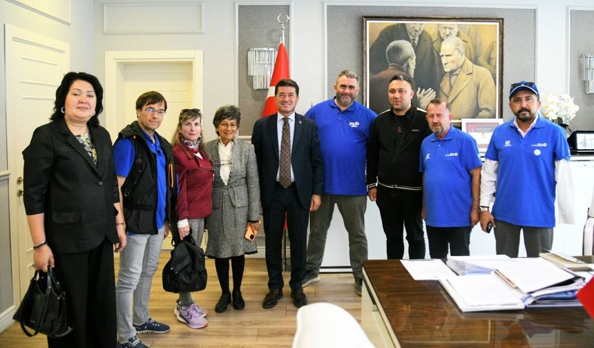 BAŞKAN KAYA, “RUHUN YELKENLERİ” PROJESİNİN HEYETİNİ AĞIRLADI