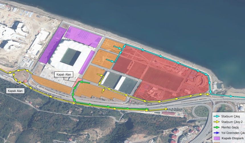 BÜYÜKŞEHİR’DEN STADYUM TRAFİĞİNE NEŞTER