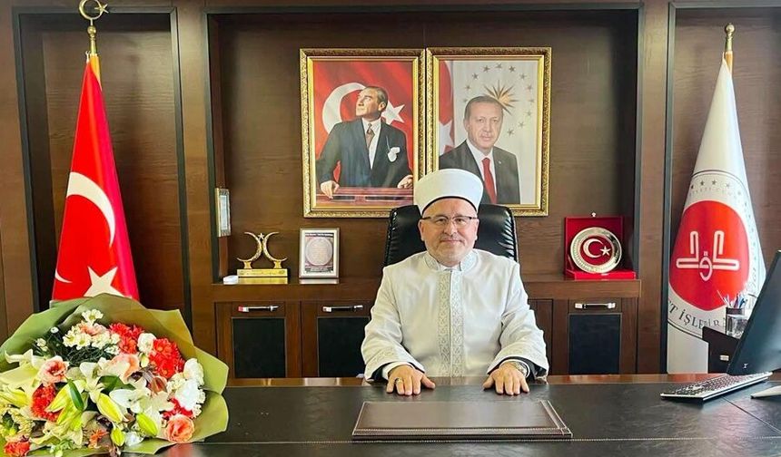 KOCAELİ’NİN YENİ İL MÜFTÜSÜ HÜSEYİN DEMİRTAŞ GÖREVİNE BAŞLADI